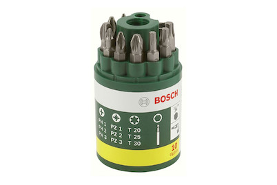 Image of Bosch 10-tlg. Schrauber-Bitset 019452 bei JUMBO