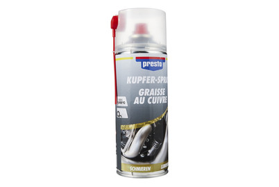 Lubrifiant graisse au cuivre 400ml PRESTO