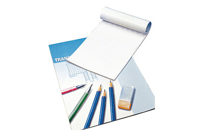 Image of Transparentpapier, 80 g/m2, Block 25 Blatt, A4, Pauspapier