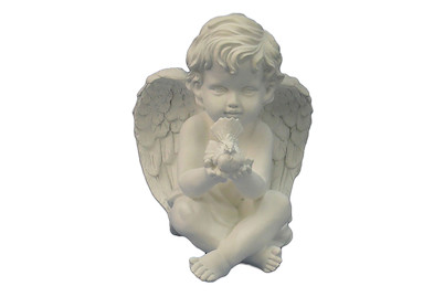 Image of Engel Santo 15.5x15.5x19CM weiss