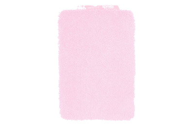 Image of Spirella Highland Badteppich 55 x 65 cm rosa