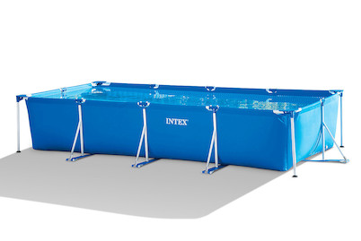 Image of Intex Frame Swimming Pool 450x220cm, blau bei JUMBO