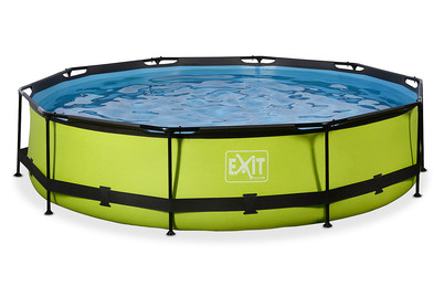 Image of Exit Frame Pool ø360x76cm, Lime bei JUMBO