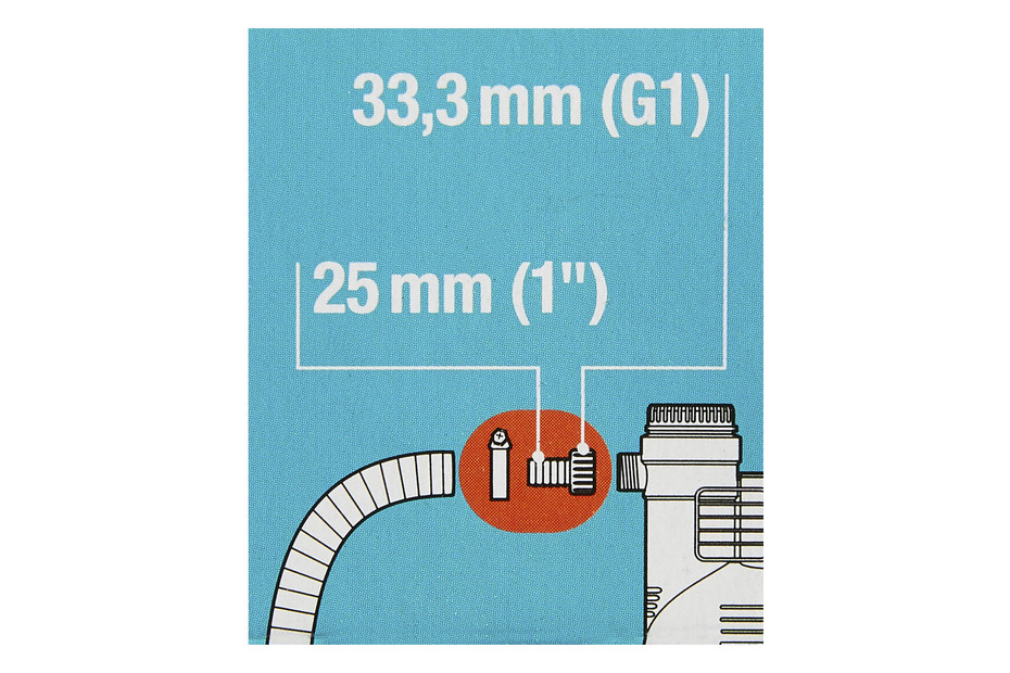 GARDENA - Raccord de robinet 33,3 mm (G 1) / 25 …