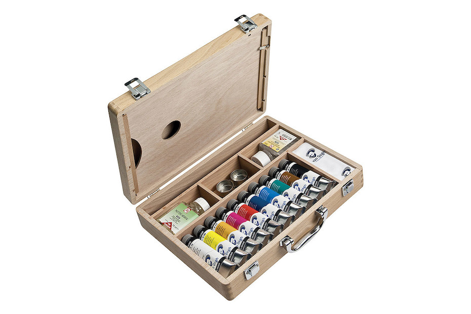 Van Gogh Basic Box colori a olio in valigetta di legno