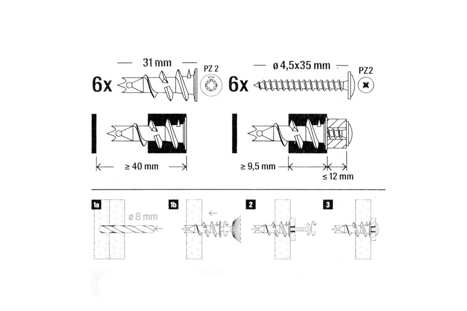 Tourillon strié en hêtre 10x38 mm 10 pièces Acheter chez JUMBO