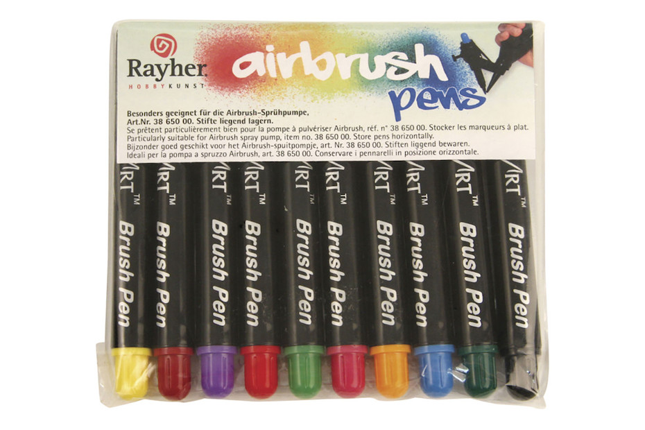 Air Brush Pens, sachet 10 couleurs assorties Acheter chez JUMBO