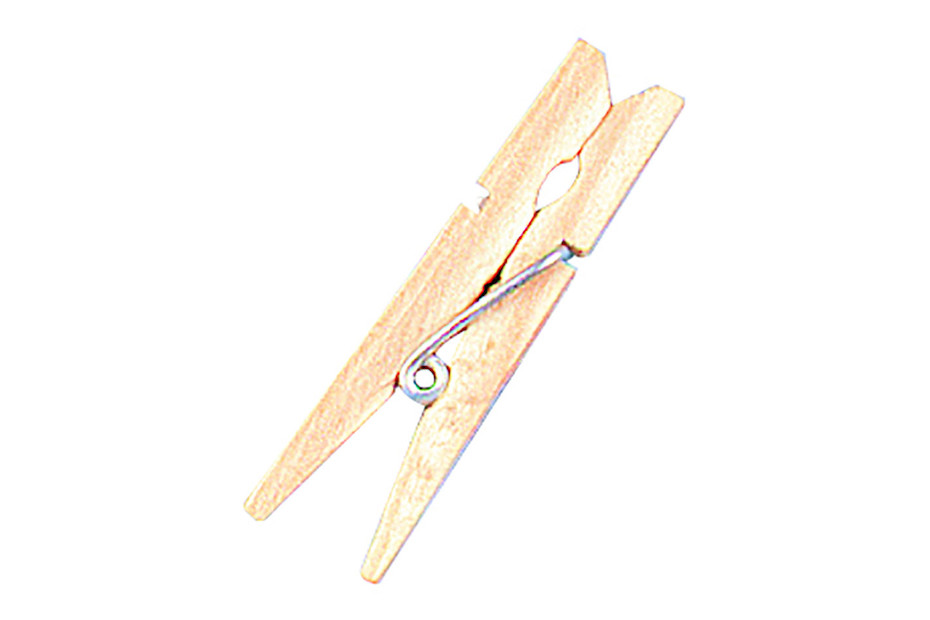 Mini-mollette legno, 2,5 cm, busta 48 pz acquistare da JUMBO