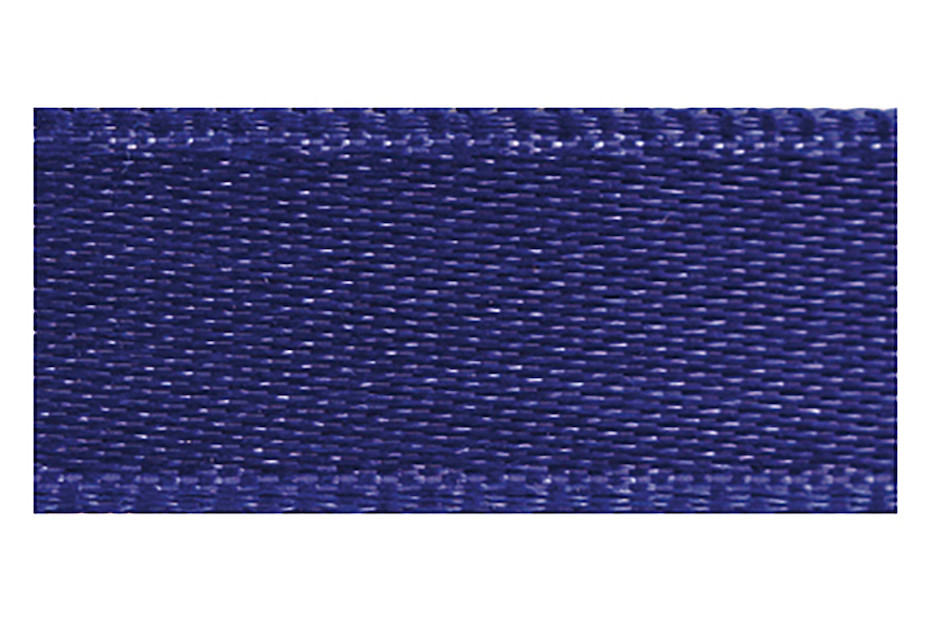Rayher Nastro di raso Blu Scuro, 7 mm