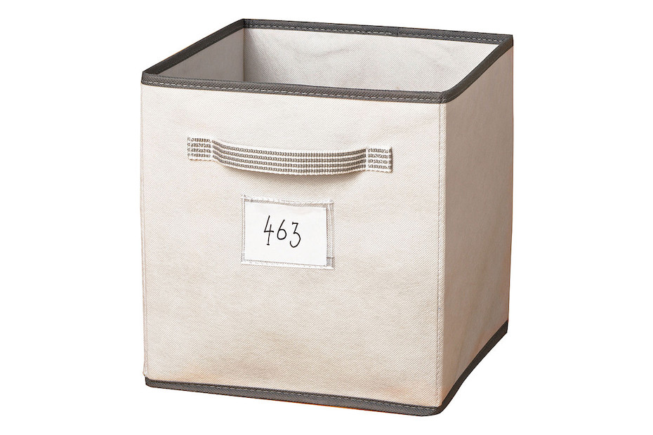 Boîte de rangement - 28 x 28 x 28 cm - Différents modèles - Marron, Blanc -  K.KOON