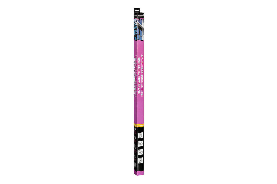 UV-getönte Folie 76x300cm - Super Schwarz - ET30011 