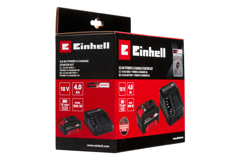 Einhell Pack EINHELL 18V Power X-Change - Perceuse visseuse à percussion -  Scie circulaire - Starter Kit Po