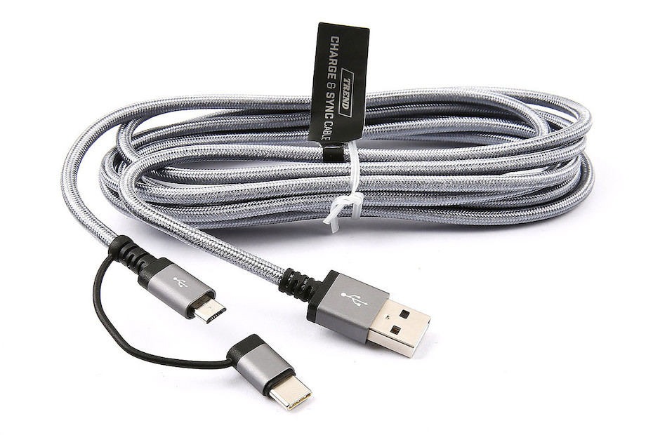 Trend Cavo di ricarica Combo C-micro USB acquistare da JUMBO