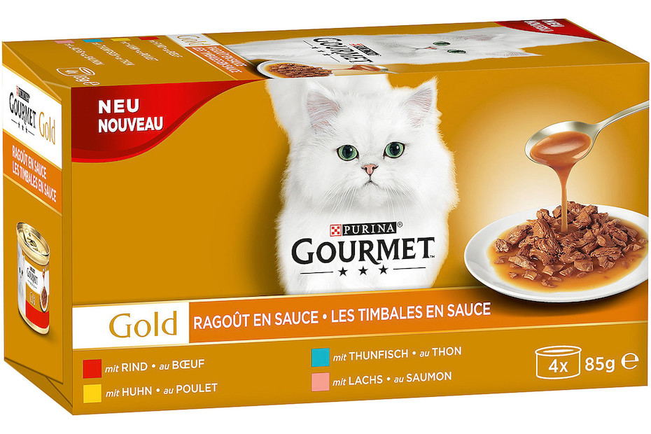 Sheba Nourriture pour chats Nature's Collection en Gelée 4x85g