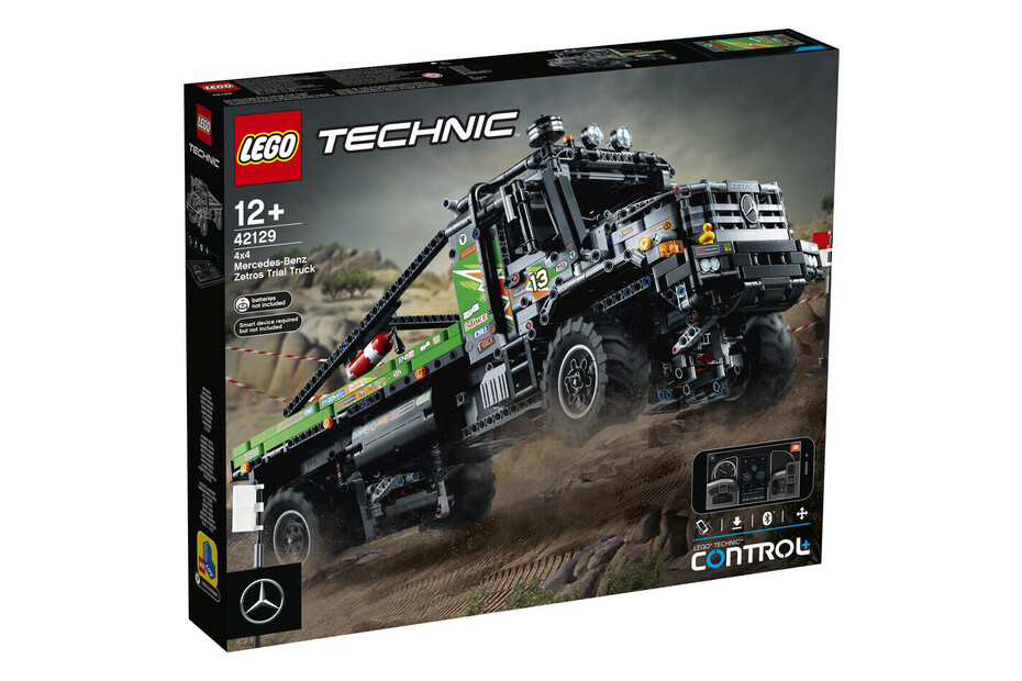 LEGO® Technic™ 42129 « Le camion d'essai 4x4 Mercedes-Benz Zetros »  Véhicule télécommandé Set de construction - Worldshop