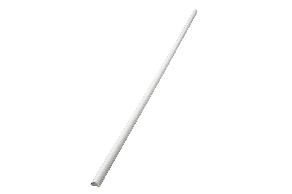 D-Line Goulotte demi-cercle 16x8 mm 2m blanc