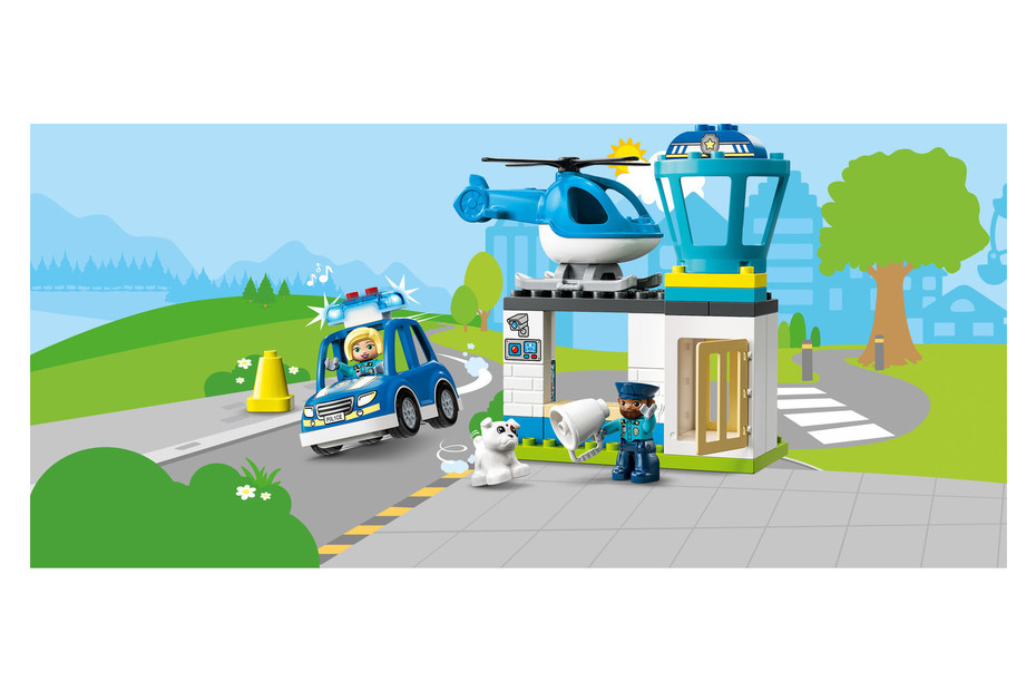 LEGO 10959 Le commissariat et l'hélicoptère de la police