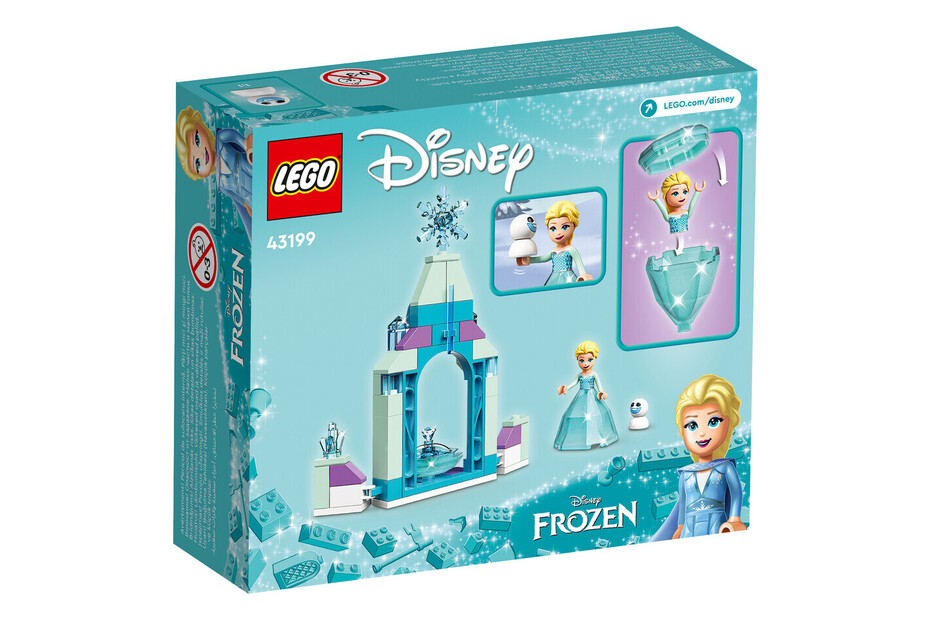 Il cortile del castello di Elsa - Lego Disney 43199