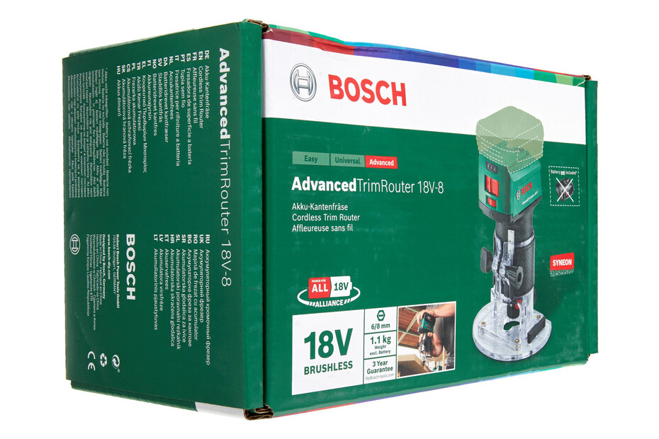 Bosch Défonceuse à Batterie AdvancedTrimRouter