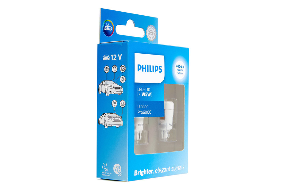 Philips LED-Lampe X-treme Ultinon T10, 4000 K