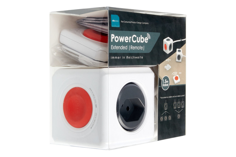 Bloc multiprise Powercube Extended Remote Allocacoc 4 x T13 1.5 m