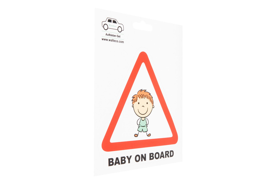 2pcs Baby On Board Aufkleber Aufkleber Sicherheit Warnschild für