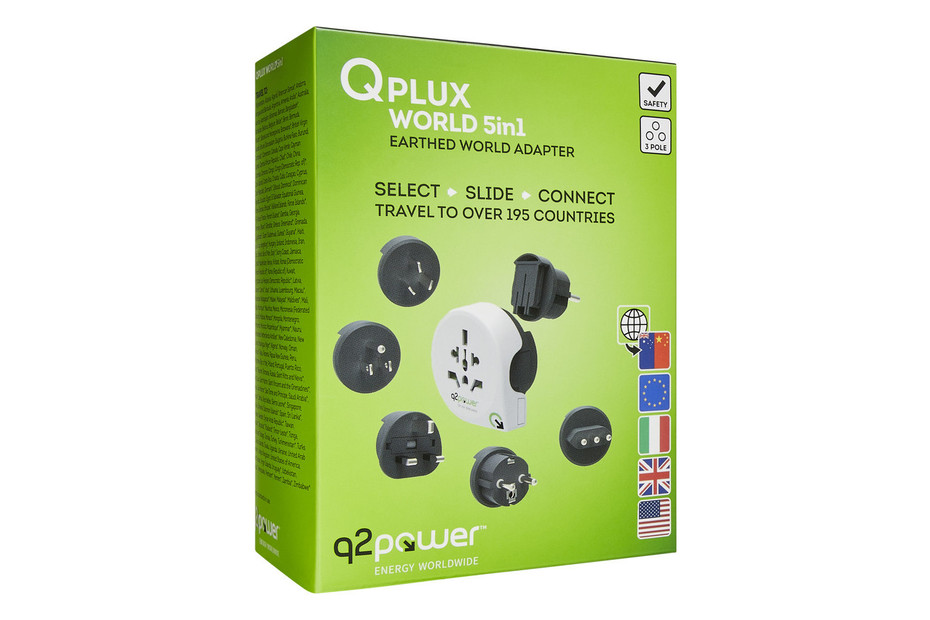 Q2 Power adaptateur mondial CH - USB - MAX HAURI AG