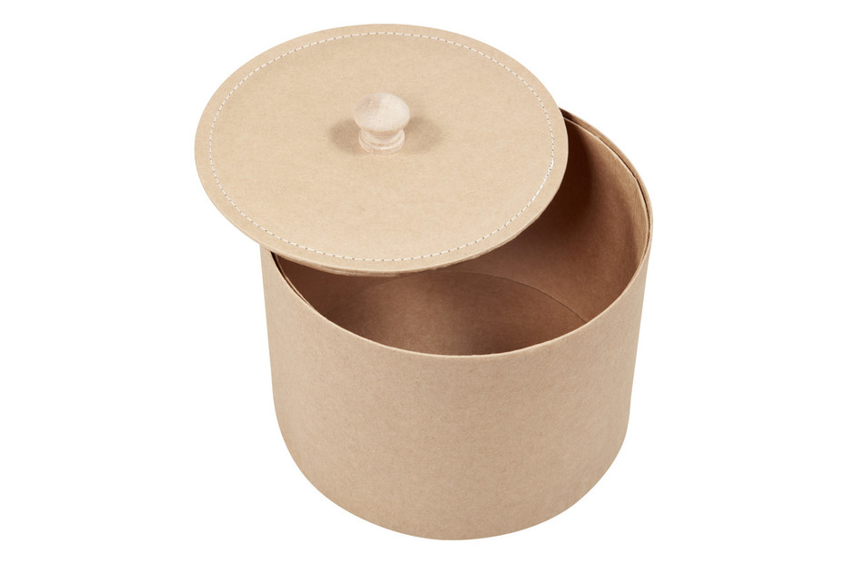 Boîte ronde en carton avec couvercle 16,5 cm