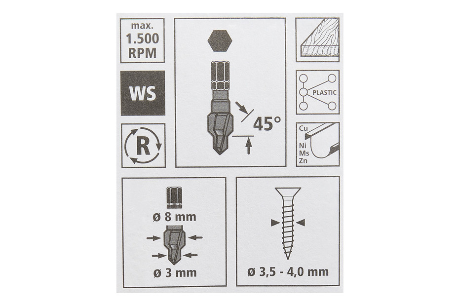 Wolfcraft Mèche à bois plate 16 mm Acheter chez JUMBO