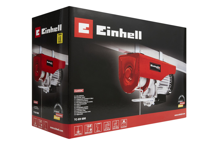 Einhell Argano Elettrico TC-EH 600, 1050 W