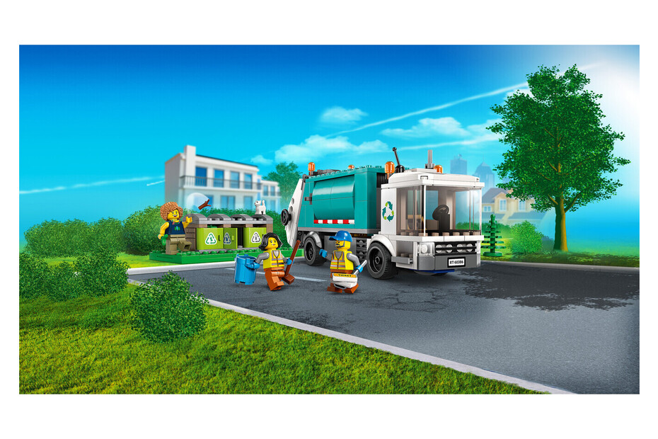 LEGO® City 60386 Le camion de recyclage 5 ans+ Acheter chez JUMBO