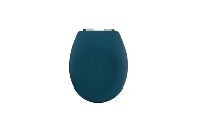 Image of Spirella WC-Sitz Thermo Neela Matt Petrol | 37.2 × 12.5-17.2 cm