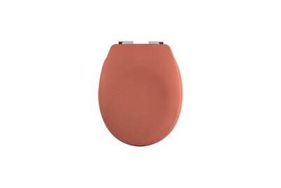 Image of Spirella WC-Sitz Thermo Hard Neela Matt Terracotta | 37.2 × 13-17 cm